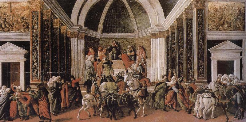 Sandro Botticelli The Story of Virginia Spain oil painting art